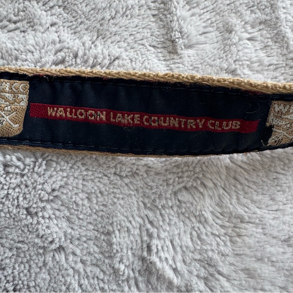 Walloon Lake Country‎ Club Men’s Belt Size 36
